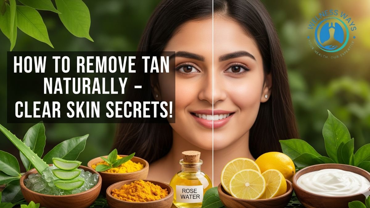 How to Remove Tan From Face