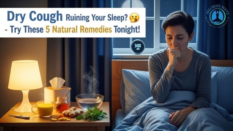 Home Remedies For Dry Cough At Night: