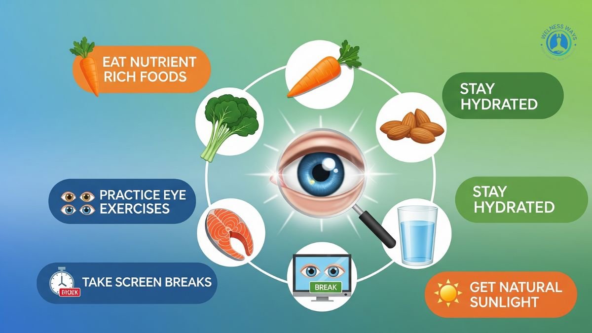 Natural tips to strengthen eyesight