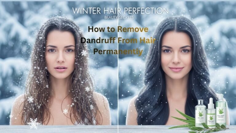 How to Remove Dandruff From Hair Permanently