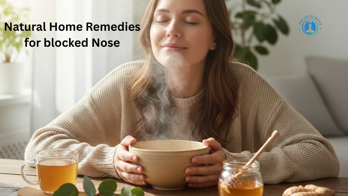 Natural Home Remedies for blocked Nose