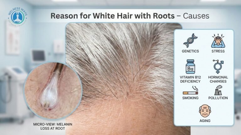 Reason for White Hair